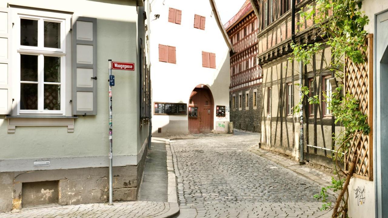 Gelber Loewe - Ferienwohnung In Der Erfurter Altstadt エクステリア 写真